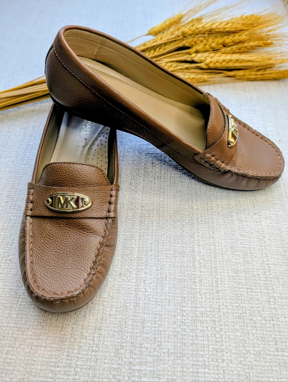 Michael Kors Leather Loafers